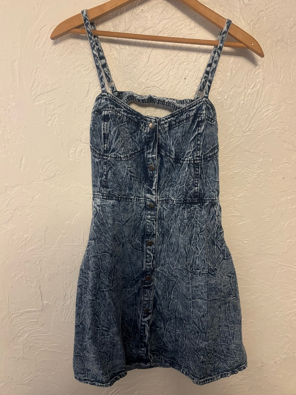 BONGO Blue Denim Mini Dress